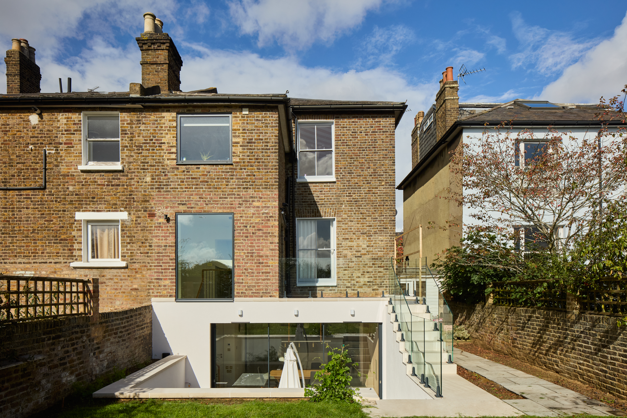 Ealing studio renovation exterior